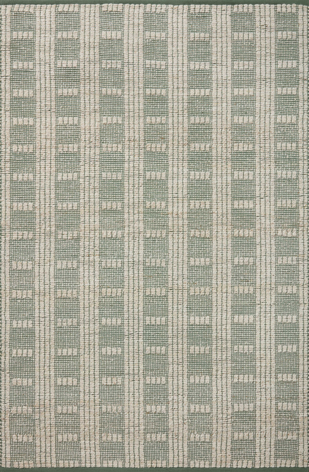 Angela Rose x Loloi Colton Rugs - Ivory / Sage-Blue Hand Home