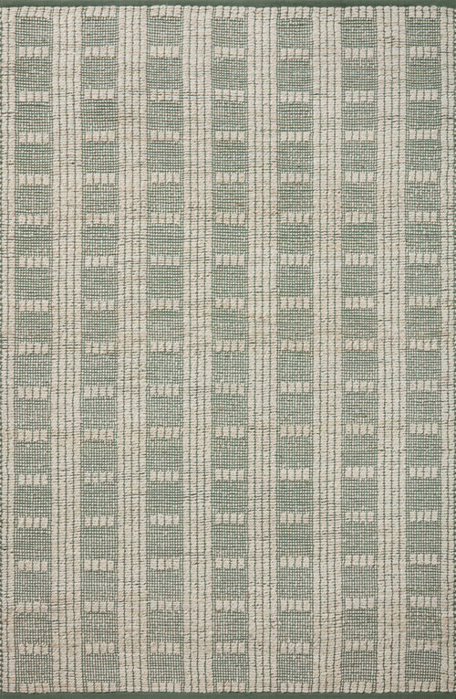 Angela Rose x Loloi Colton Rugs - Ivory / Sage-Blue Hand Home