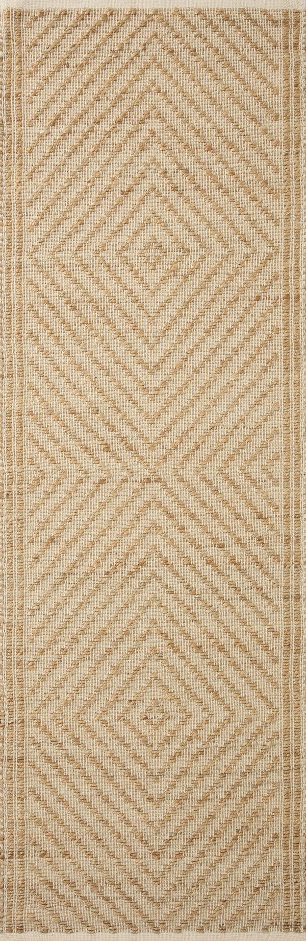 Angela Rose x Loloi Colton Rugs - Natural / Ivory-Blue Hand Home
