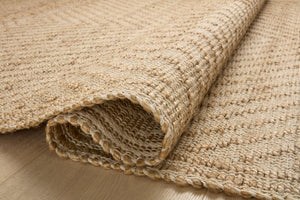 Angela Rose x Loloi Colton Rugs - Natural / Ivory-Blue Hand Home