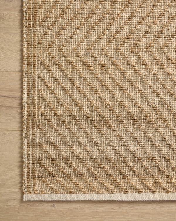 Angela Rose x Loloi Colton Rugs - Natural / Ivory-Blue Hand Home