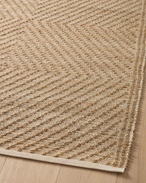 Angela Rose x Loloi Colton Rugs - Natural / Ivory-Blue Hand Home