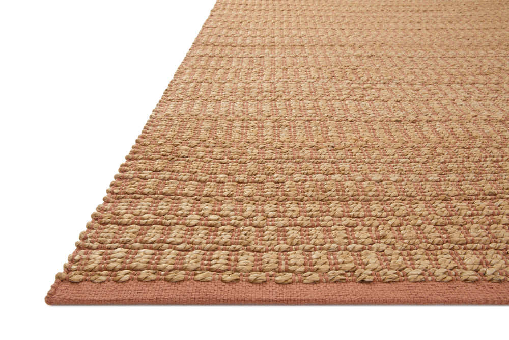 Angela Rose x Loloi Colton Rugs - Natural / Clay-Blue Hand Home