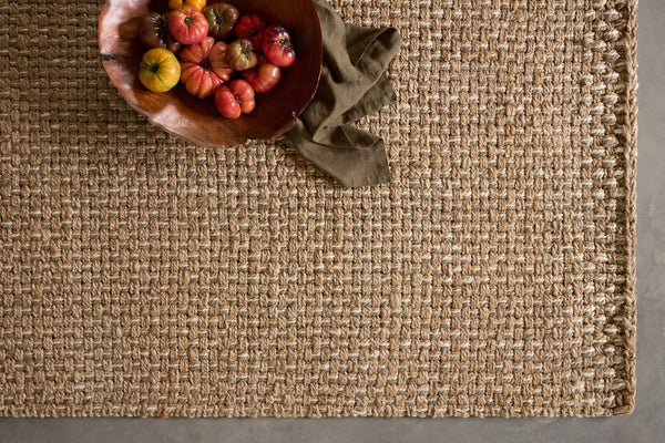 Magnolia Home by Joanna Gaines x Loloi Cooper Rug - Natural-Blue Hand Home
