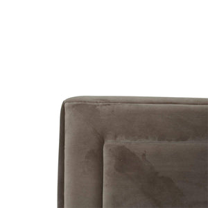 Carmel Upholstered Bed King - Handcrafted Solid Hardwood Frame-Blue Hand Home