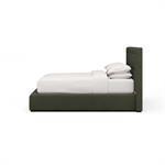 Carmel Upholstered Bed Queen-Blue Hand Home