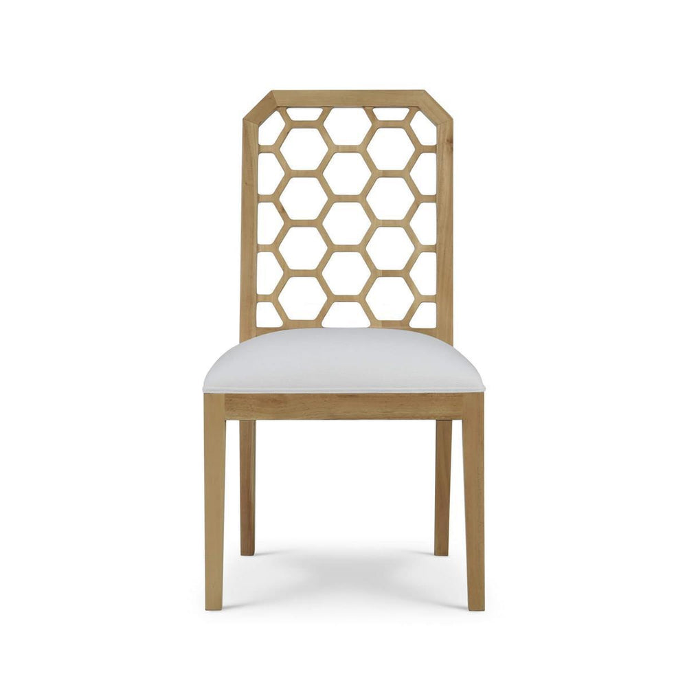 Ceylon Dining Chair by Furniture Handcrafted Wood Seating-Blue Hand Home