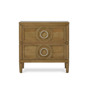 Chalfont 2 Drawer Bedside Table-Blue Hand Home