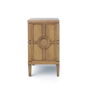Bramble Chalfont 3 Drawer Dresser in Antique French Oak-Bramble-Blue Hand Home
