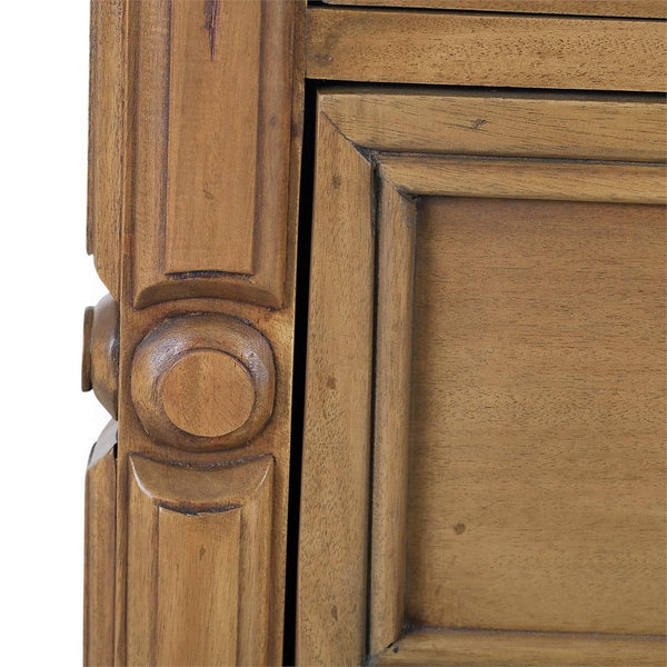 Bramble Chalfont 3 Drawer Dresser in Antique French Oak-Bramble-Blue Hand Home