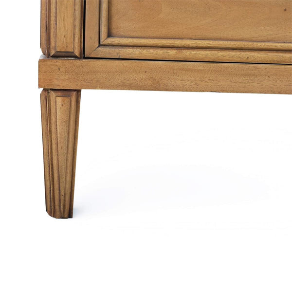Bramble Chalfont 3 Drawer Dresser in Antique French Oak-Bramble-Blue Hand Home