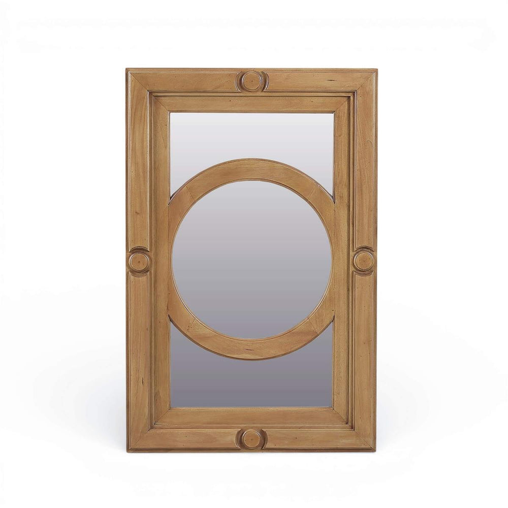 Bramble Chalfont Mirror in Antique French Oak-Bramble-Blue Hand Home