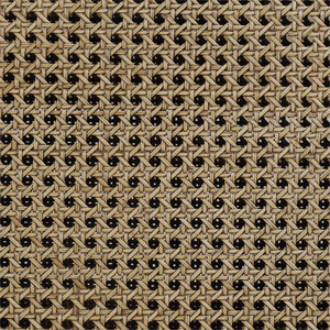 Bramble Chalfont Rattan Bed King in Antique French Oak with Rattan Glaze-Bramble-Blue Hand Home