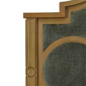 Chalfont Upholstered Bed Queen-Blue Hand Home