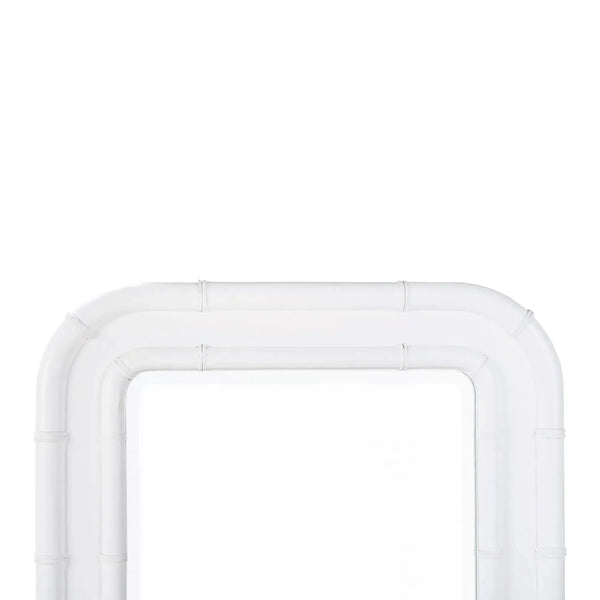 Bramble Chelsea Arched Mirror in Architectural White-Bramble-Blue Hand Home