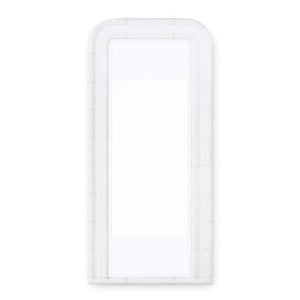 Bramble Chelsea Arched Mirror in Architectural White-Bramble-Blue Hand Home
