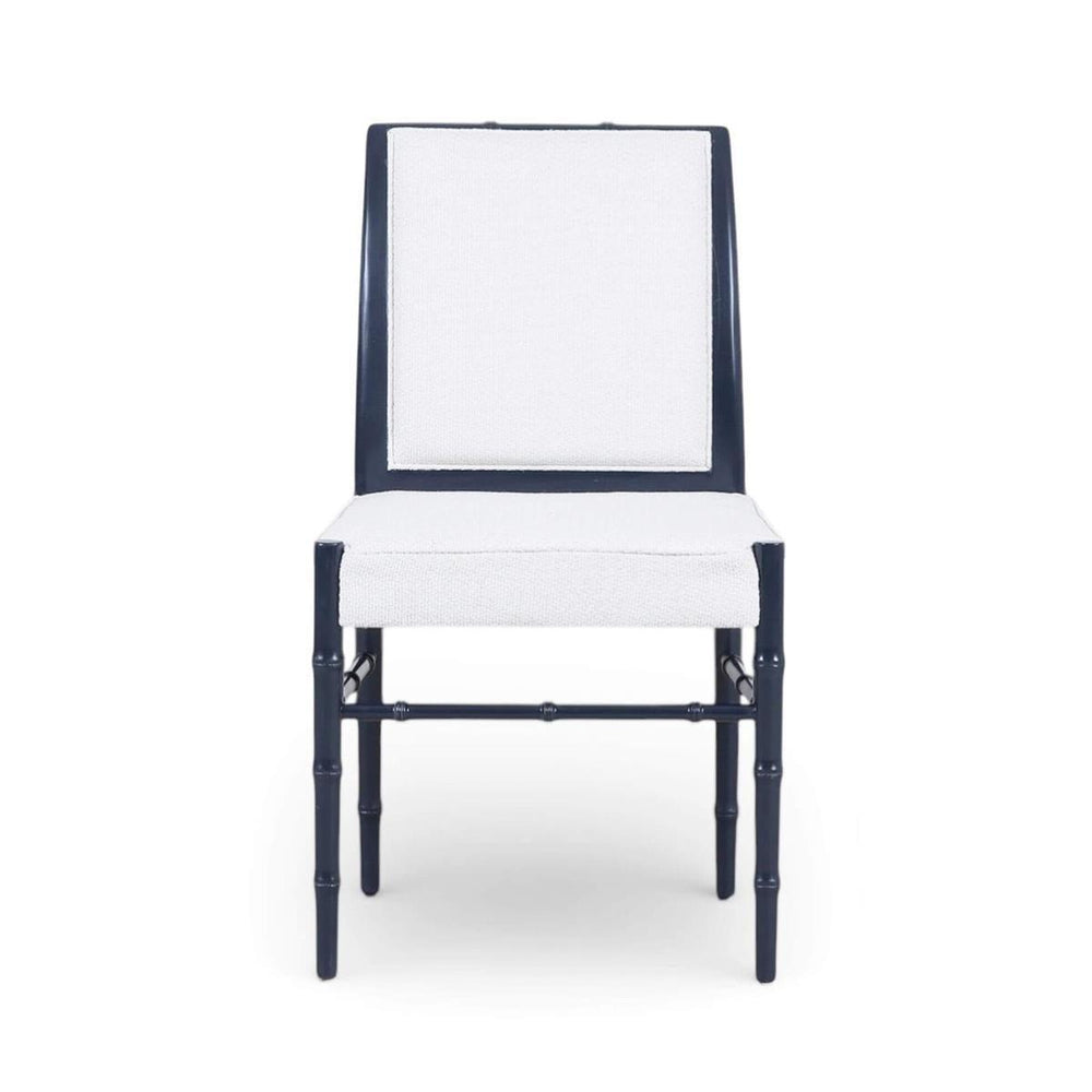 Chelsea Dining Chair w/ Upholstered Back-Blue Hand Home