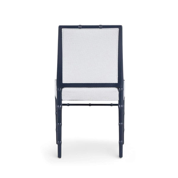 Chelsea Dining Chair w/ Upholstered Back-Blue Hand Home