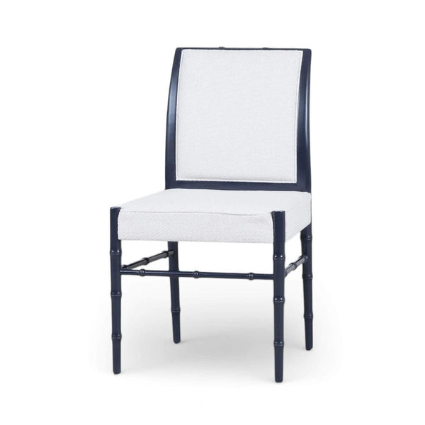 Chelsea Dining Chair w/ Upholstered Back-Blue Hand Home