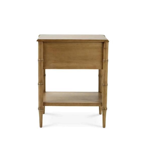 Bramble Chelsea End Table In Antique French-Bramble-Blue Hand Home