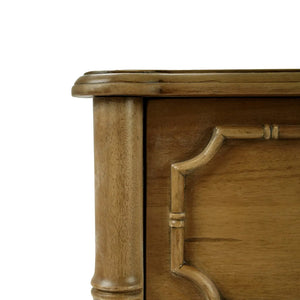 Bramble Chelsea End Table In Antique French-Bramble-Blue Hand Home