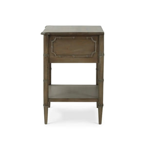 Bramble Chelsea End Table In Straw Wash-Bramble-Blue Hand Home