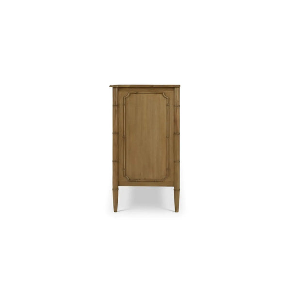 Bramble Chelsea Largish 6 Drawer Dresser In Antique French Oak-Bramble-Blue Hand Home
