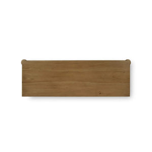 Bramble Chelsea Largish 6 Drawer Dresser In Antique French Oak-Bramble-Blue Hand Home