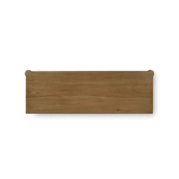 Bramble Chelsea Largish 6 Drawer Dresser In Antique French Oak-Bramble-Blue Hand Home