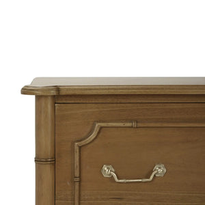 Bramble Chelsea Largish 6 Drawer Dresser In Antique French Oak-Bramble-Blue Hand Home