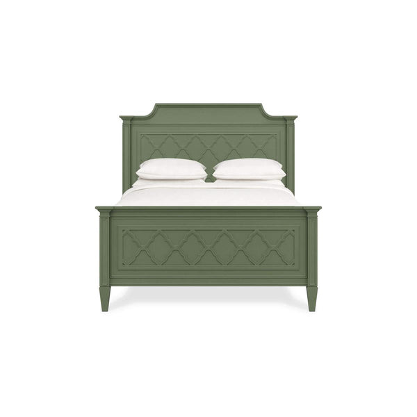 Chinois Bed Queen Handcrafted Solid Hardwood Bed Frame By-Blue Hand Home
