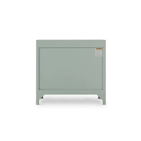 Bramble Chloe 3 Drawer Dresser in Vintage Fennel Green-Bramble-Blue Hand Home