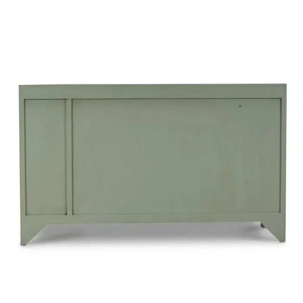 Bramble Chloe 6 Drawer Dresser in Vintage Fennel Green-Bramble-Blue Hand Home