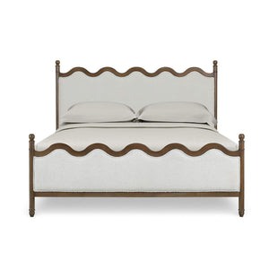 Chloe Upholstered Bed King-Blue Hand Home