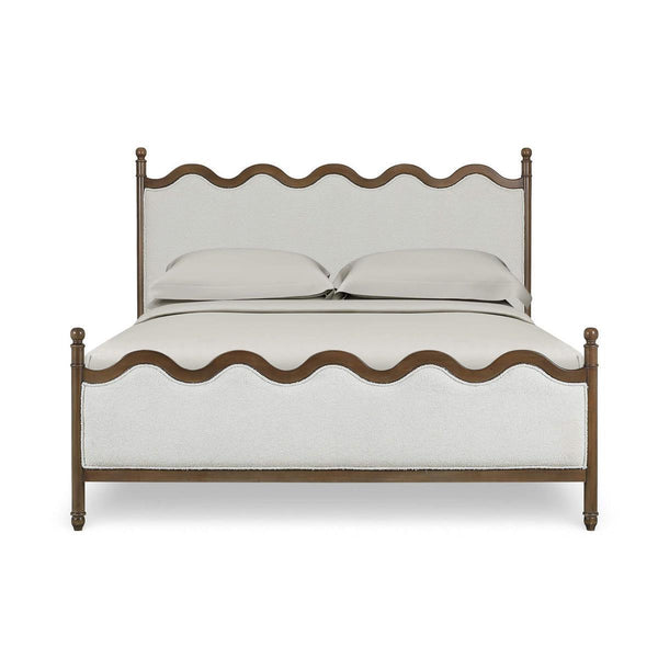 Chloe Upholstered Bed King-Blue Hand Home
