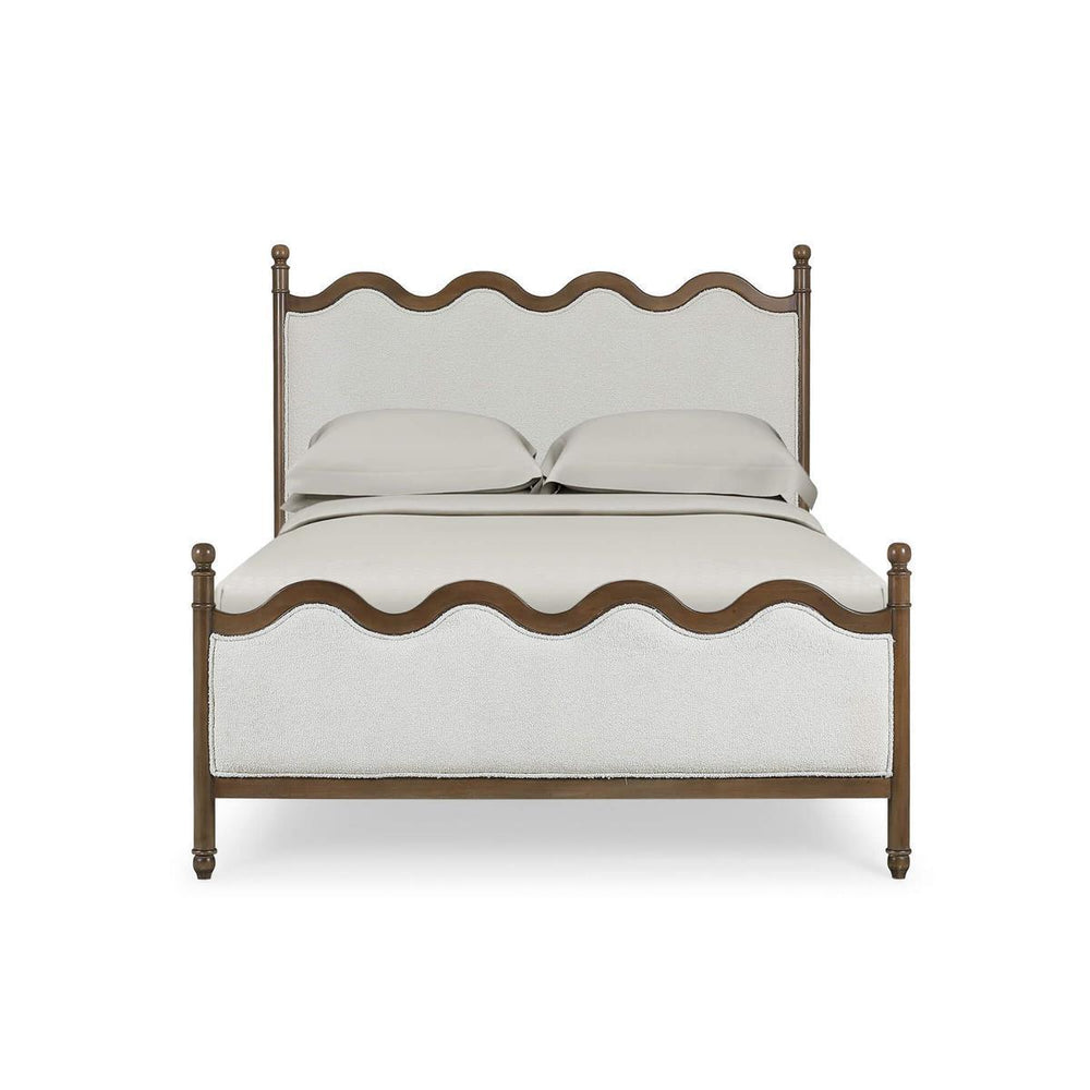 Chloe Upholstered Bed Queen-Blue Hand Home