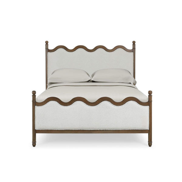 Chloe Upholstered Bed Queen-Blue Hand Home