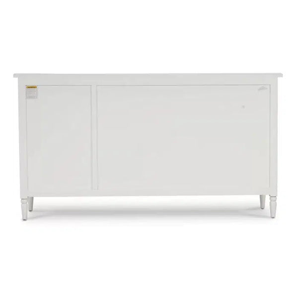 Bramble Cholet 7 Drawer Dresser in Architectural White-Bramble-Blue Hand Home