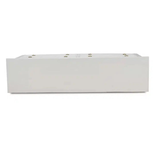 Bramble Cholet 7 Drawer Dresser in Architectural White-Bramble-Blue Hand Home