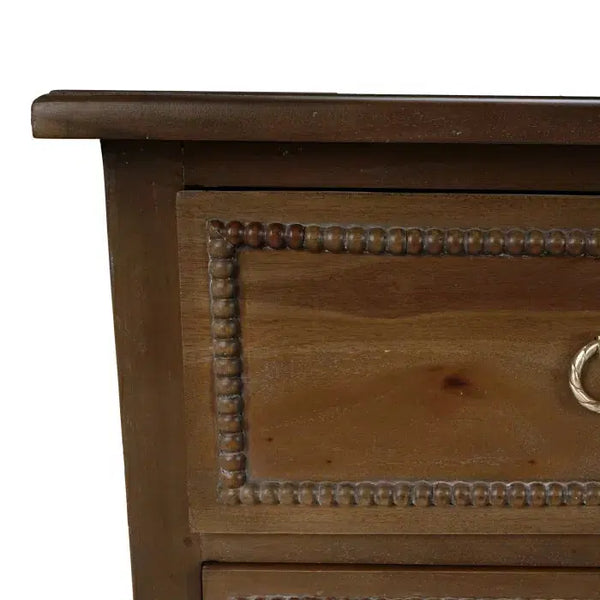 Bramble Cholet 7 Drawer Dresser In Straw Wash-Bramble-Blue Hand Home