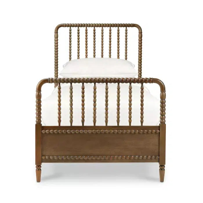 Bramble Cholet Bed Twin In Straw Wash-Bramble-Blue Hand Home