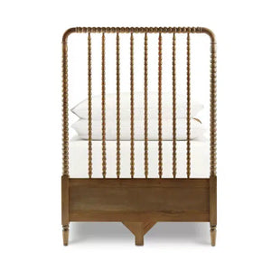 Bramble Cholet Bed Twin In Straw Wash-Bramble-Blue Hand Home