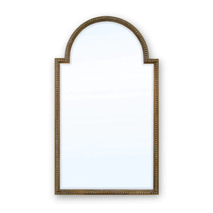 Bramble Cholet Curved Mirror In Straw Wash-Bramble-Blue Hand Home