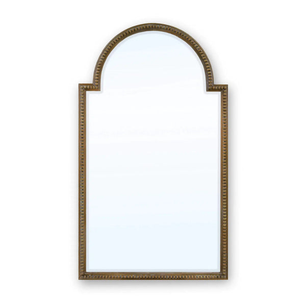 Bramble Cholet Curved Mirror In Straw Wash-Bramble-Blue Hand Home