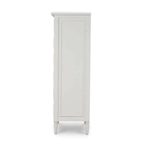 Bramble Cholet Lingerie Chest in Architectural White-Bramble-Blue Hand Home