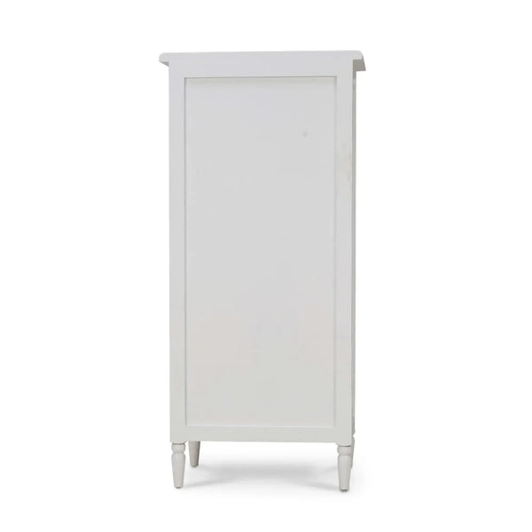 Bramble Cholet Lingerie Chest in Architectural White-Bramble-Blue Hand Home