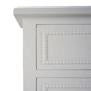 Bramble Cholet Lingerie Chest in Architectural White-Bramble-Blue Hand Home