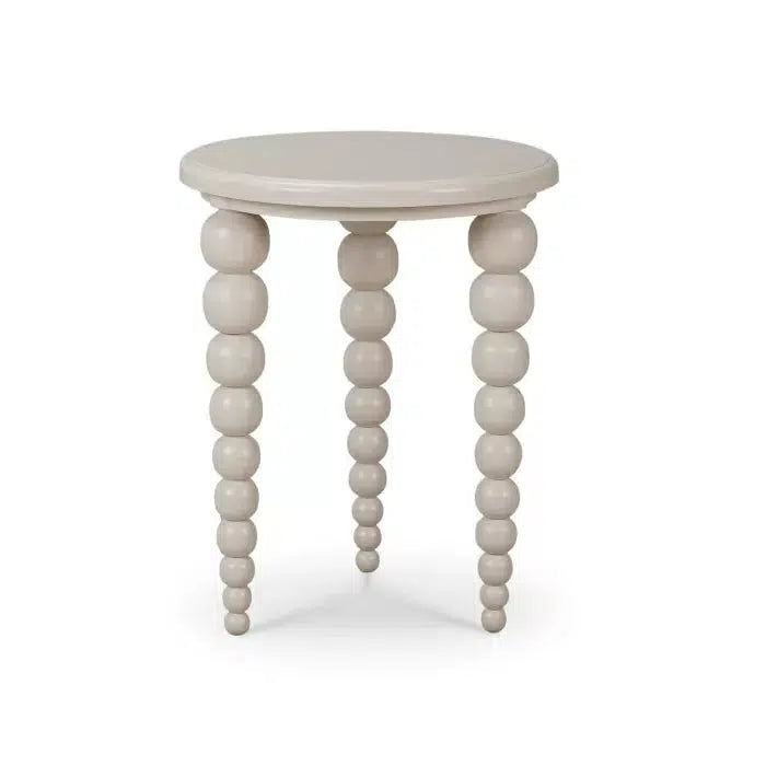 Bramble Cholet Side Table in Putty-Bramble-Blue Hand Home