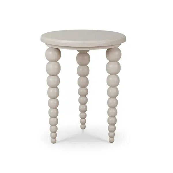 Bramble Cholet Side Table in Putty-Bramble-Blue Hand Home