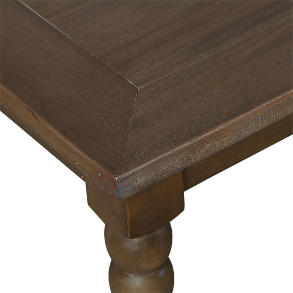 Bramble Cholet Square Coffee Table in Straw Wash-Bramble-Blue Hand Home